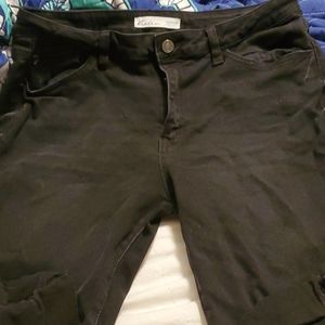 Black kancan jeans